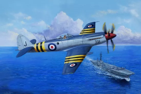 Trumpeter - Supermarine Seafang F.MK.32 Fighter 